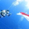 Rayakan HUT ke-81 RI, Merah Putih Berkibar di Bawah Laut Wakatobi