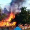 Rumah Panggung Lansia di Mubar Ludes Terbakar, 3 Motor dan Rp104 Juta Ikut Hangus