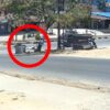 Kecelakaan Tunggal, Pengendara Motor Wanita Terekam CCTV Terjatuh di Kendari