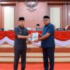 Rapat Paripurna Digelar Malam, Pemprov Sultra Serahkan Perubahan KUA-PPAS 2026 ke DPRD