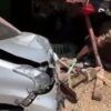 Mobil Tabrak Tiang hingga Rumah-Kios Warga di Konut