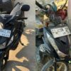 Keluar dari Pekarangan Rumah, Pemotor Beat Lawan Arus hingga Tabrakan dengan Mio di Konsel