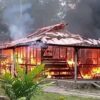Kebakaran Hanguskan Rumah Warga di Butur, Donasi Dibuka untuk Korban