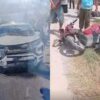 Tabrakan Mitsubishi Xpander dan Yamaha Fino di Mandonga Kendari, 1 Orang Tewas