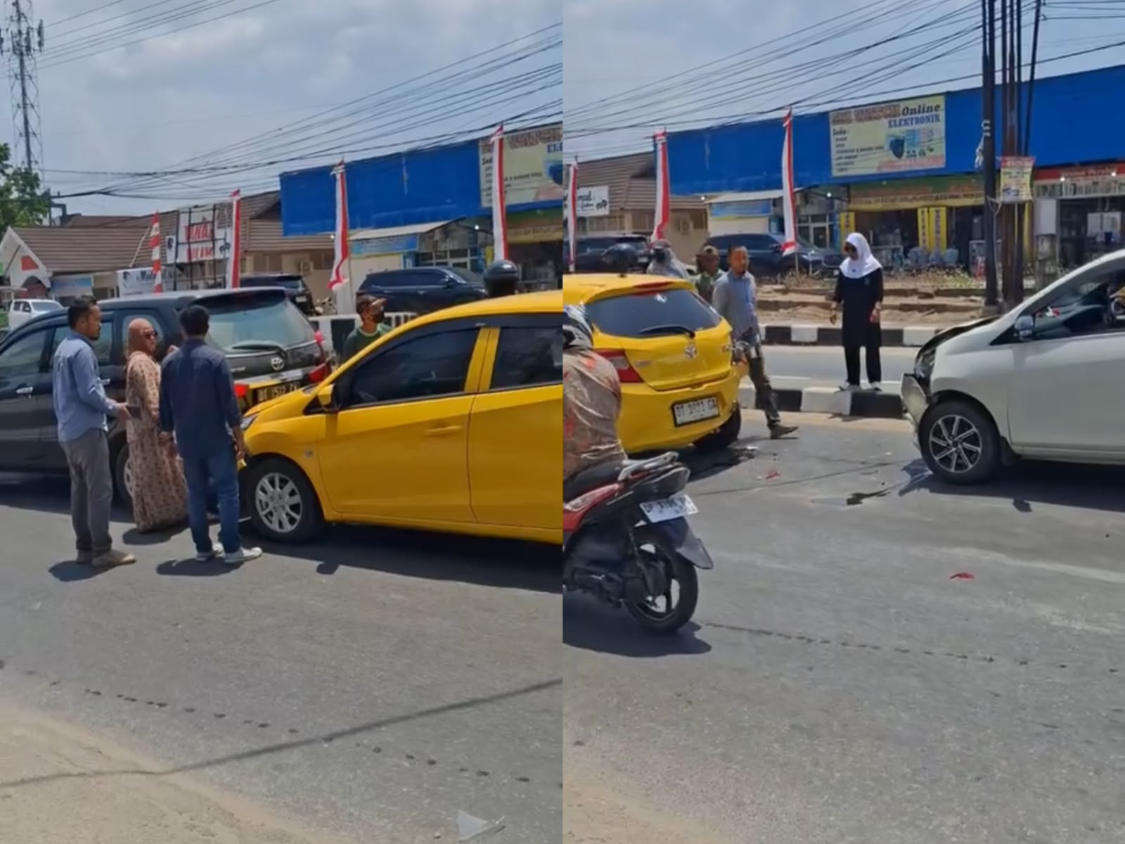 3 Mobil Terlibat Tabrakan Beruntun di Kendari, Diduga Akibat Salah Injak Pedal 3 Mobil Terlibat Tabrakan Beruntun di Kendari, Diduga Akibat Salah Injak Pedal
