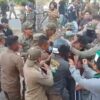 Demo di Kantor Gubernur Sultra Ricuh, Satpol PP dan Massa Aksi Terlibat Baku Hantam
