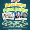 Bantu Pelajar dan Mahasiswa Kepulauan, Dompet Dhuafa Sultra Buka Pendaftaran Beasiswa Pena Pulau