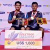 Pebulu Tangkis asal Kendari Wahyu Agung Juara Polytron International Challenge 2026 Bersama Pulung Ramadhan