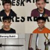 4 Pria Terlibat Tawuran di Kendari Bawa Sajam Dibekuk, Sempat Ancam Polisi Pakai Busur