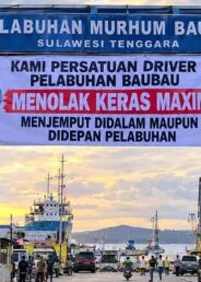 Larangan Transportasi Online Jemput Penumpang di Pelabuhan Murhum Baubau Tuai Keluhan Warga