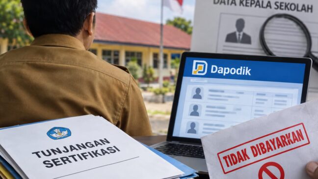 Data Dapodik 36 Kepsek di Konawe Bermasalah, Tunjangan Sertifikasi Tidak Dibayar