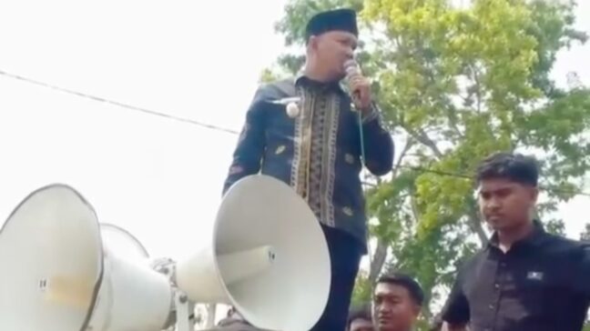 Wawali Kendari Murka Didemo Massa Pengecer Pertalite, Tegaskan Larangan Jual BBM Subsidi