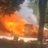 Rumah Warga di Tinanggea Konsel Terbakar Diduga Korsleting Listrik, Kerugian Ditaksir Rp100 Juta