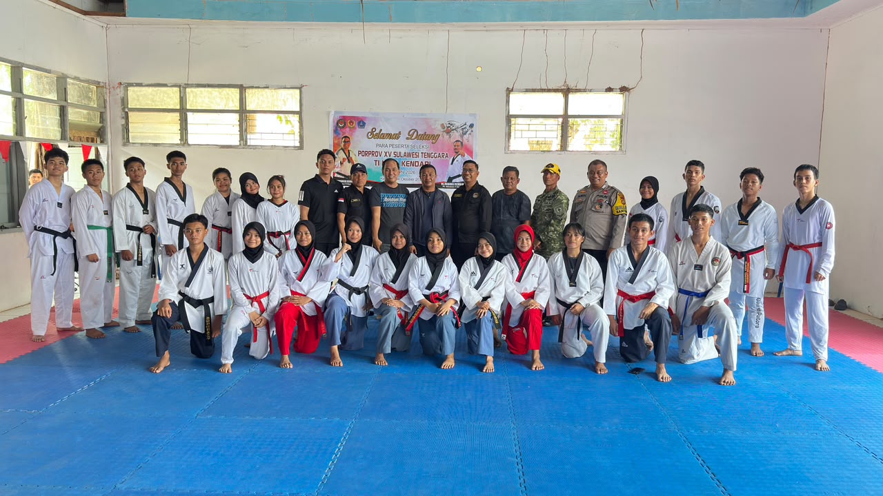 Taekwondo Kendari Cari 14 Atlet, Bidik 5 Emas di Porprov 2026 Taekwondo Kendari Cari 14 Atlet, Bidik 5 Emas di Porprov 2026