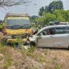 Truk Tabrak Avanza Bermuatan 8 Orang di Konsel, Pelajar 14 Tahun Patah Tulang