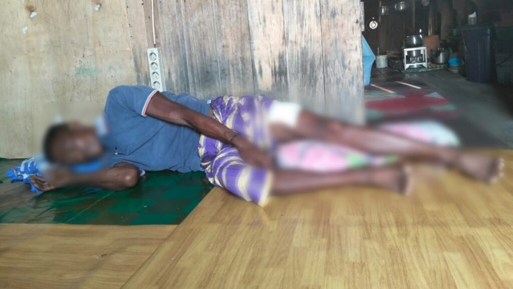 Pria berinisial LN di Kabupaten Buton Selatan (Busel) ditikam menggunakan pisau ayam pada bagian paha sebelah kiri.