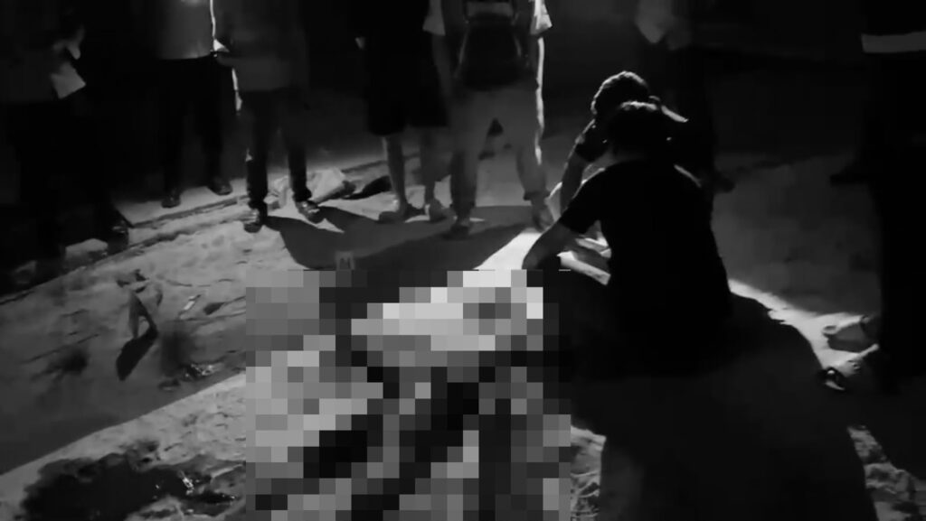 Pria berinisial IN saat ditemukan tewas di sebuah perumahan di Kecamatan Baruga, Kota Kendari.