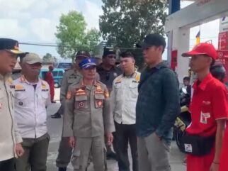SPBU THR Disidak Satpol PP Usai Warga Kendari Protes QR Code BBM Dipakai Orang Lain