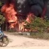 Rumah di Konawe Terbakar Diduga Korsleting Listrik, Kerugian Ditaksir Capai Rp80 Juta