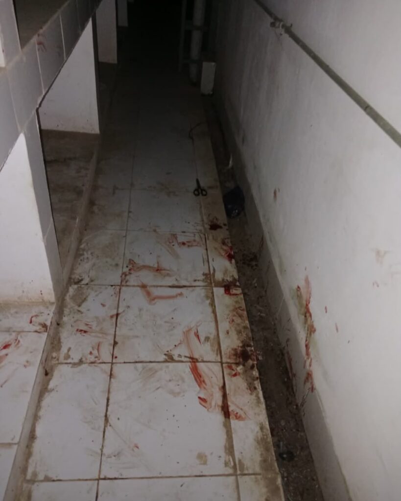 Suasana kawasan Pasar Rakyat Molawe, Kelurahan Molawe, Kecamatan Molawe, Kabupaten Konawe Utara (Konut), lokasi penganiayaan terhadap bocah berinisial F.