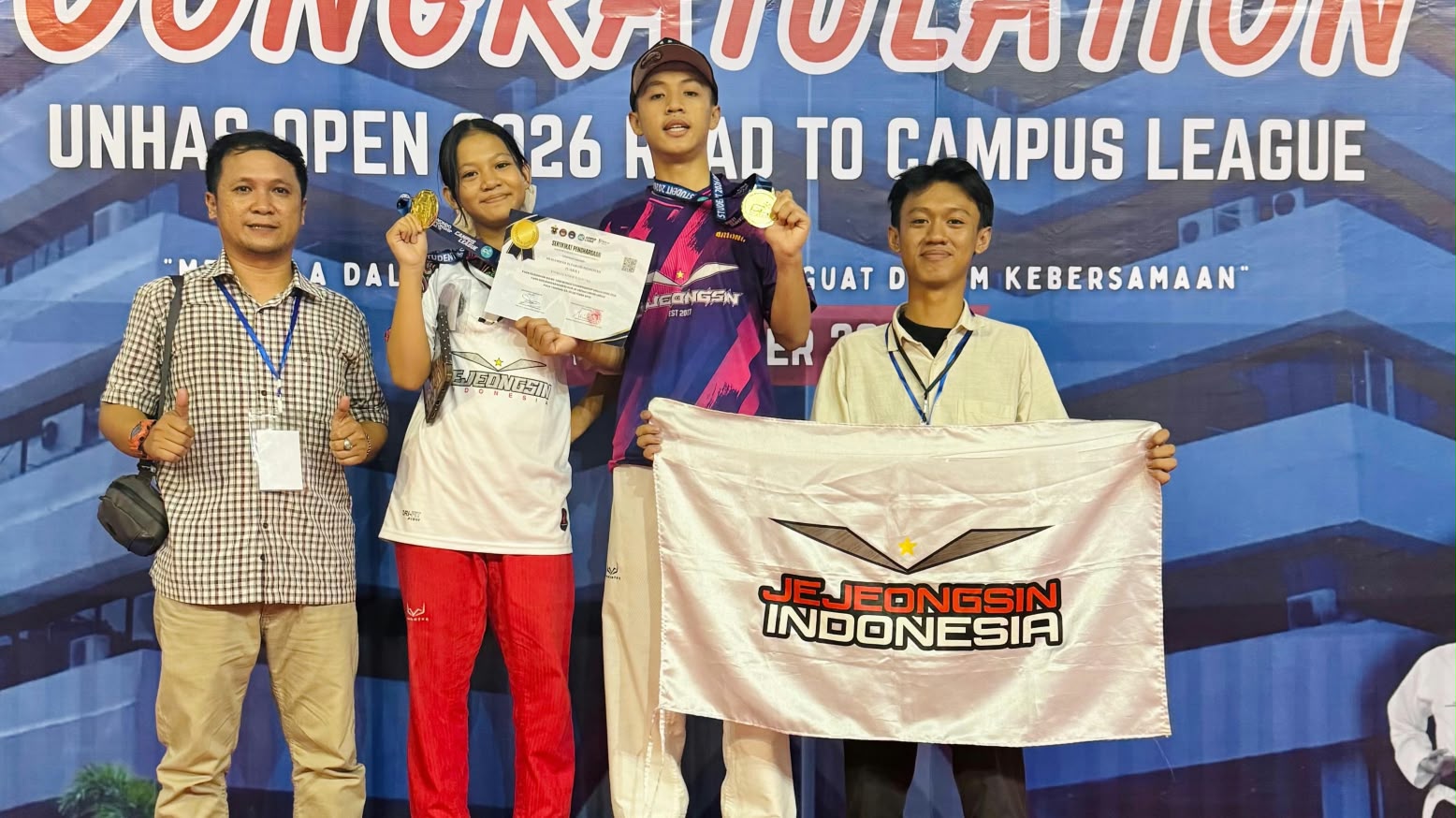 2 Pelajar Kendari Raih Emas Kejuaraan Sulsel Taekwondo Championship Unhas Open 2026 2 Pelajar Kendari Raih Emas Kejuaraan Sulsel Taekwondo Championship Unhas Open 2026