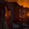 Kebakaran Hanguskan Sejumlah Lapak Pasar Sentral Tadoha Mapaccing Bombana, Diduga Akibat Korsleting Listrik