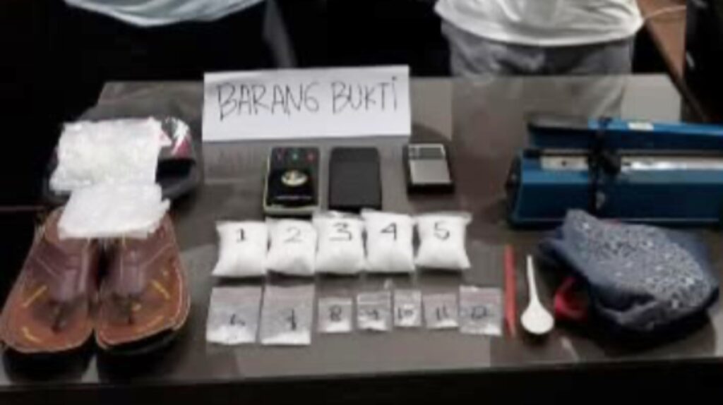 Barang bukti 501 gram narkotika jenis sabu-sabu yang disita dari pria berinsial FAS.